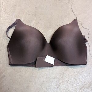 Knix Gray/Brown Seamless Bra S+